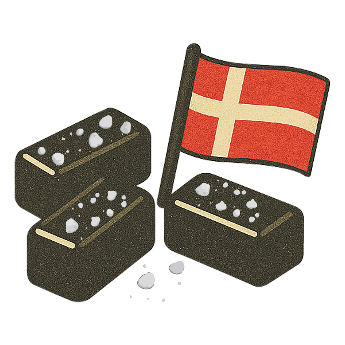Award Winning, Salty Danish Licorice Caramels